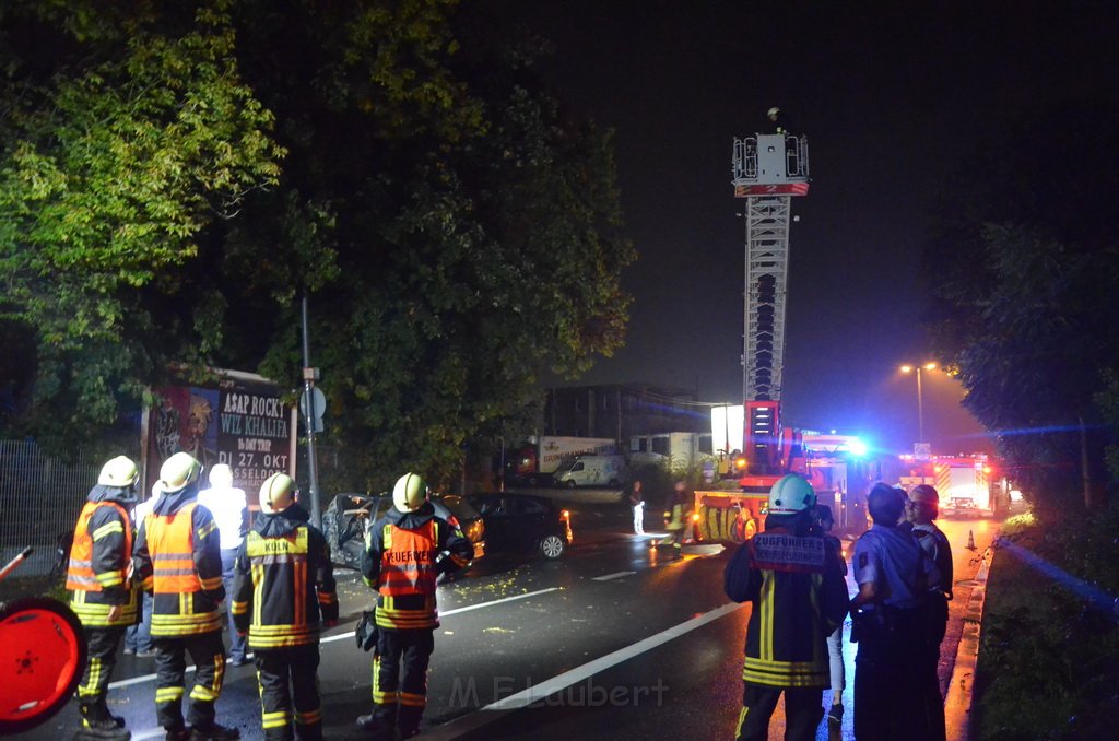 VU Pkw Laterne Koeln Zollstock Bischofsweg P34.JPG - Miklos Laubert